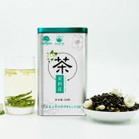 中國農(nóng)墾茉莉花茶特級茶葉茶干250g散裝茶葉罐裝茉莉花茶孕婦花茶 茉莉花茶